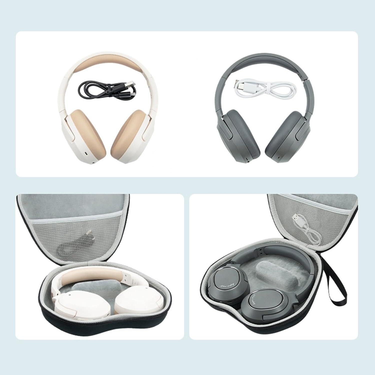 Funda de Viaje para Auriculares Edifier W820NB Bluetooth Negra