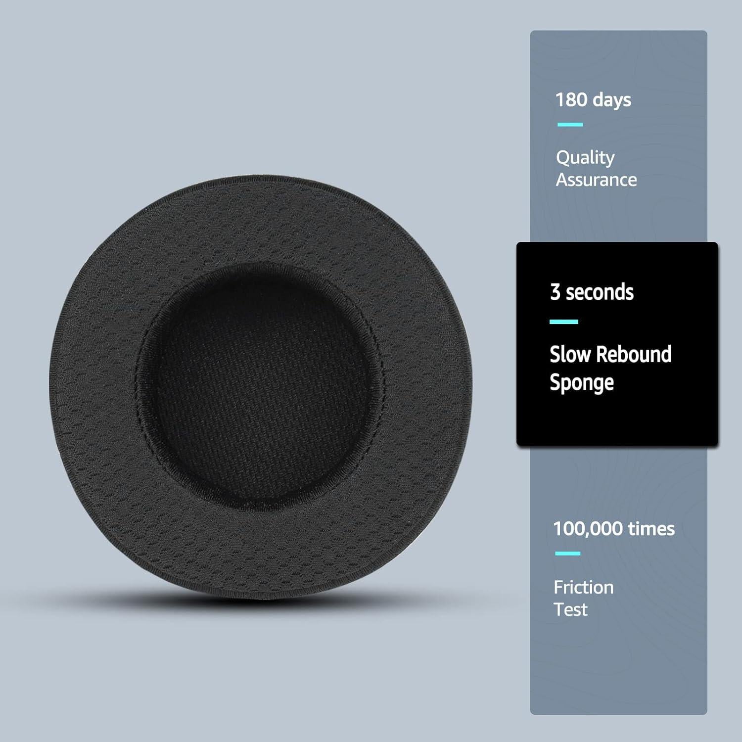 Almohadillas de Reemplazo Corsair Virtuoso - Tela Suave y Espuma