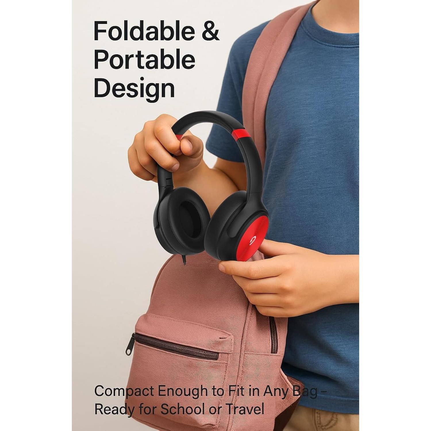 Auriculares USB-C Adoope AD1000, Sonido Estéreo Hi-Fi, Negro