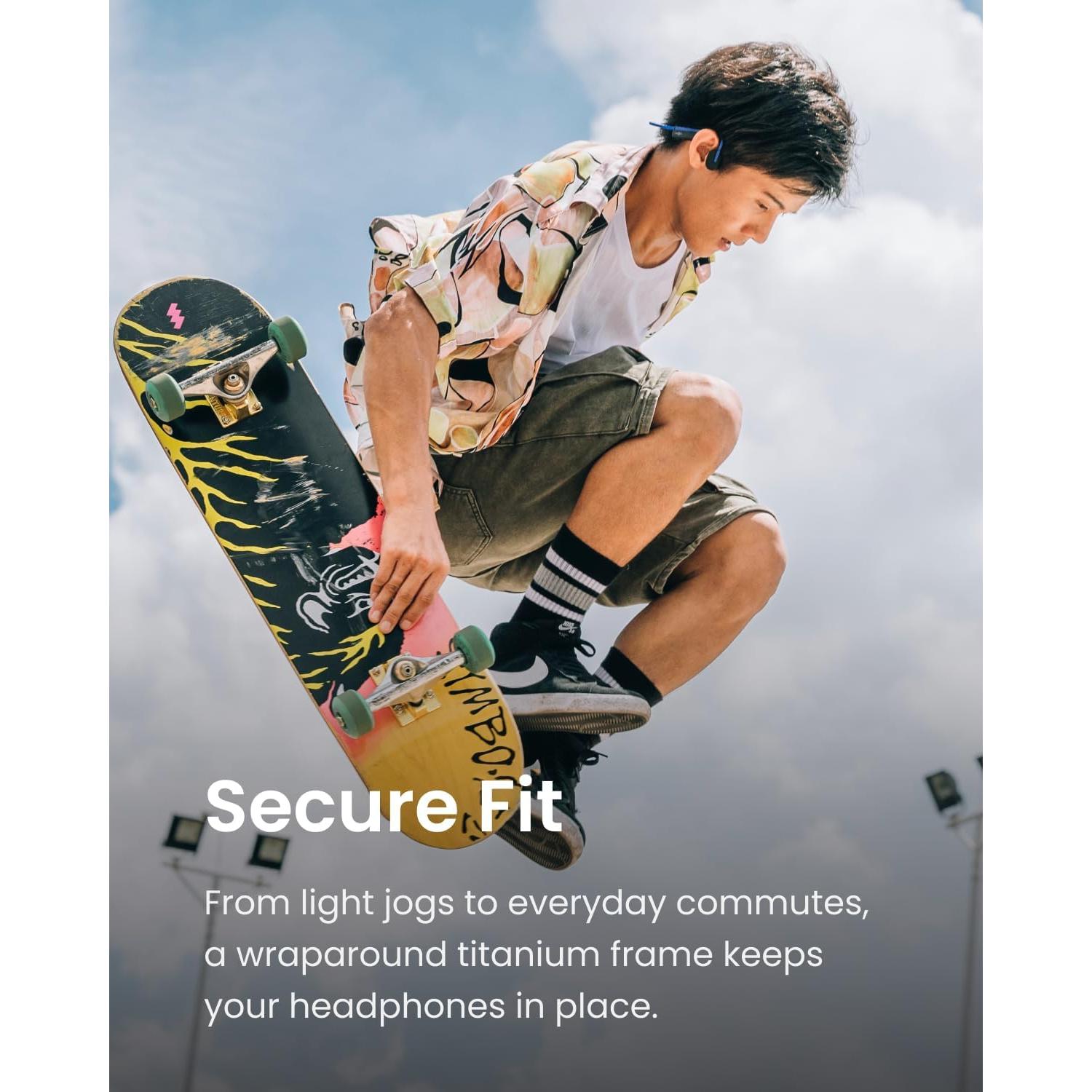 Auriculares Deportivos Bluetooth SHOKZ OpenMove Azul IP55