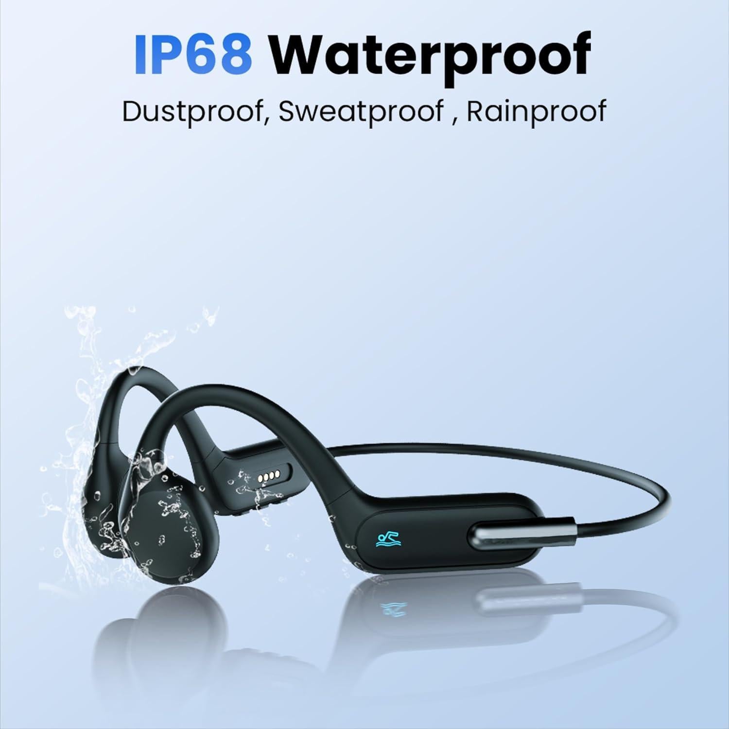 Auriculares Inalámbricos Conducción Ósea Rumatas X6 32GB IPX8