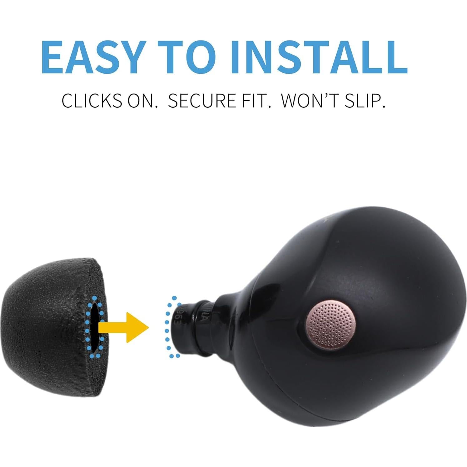 Puntas de Auriculares Comply TrueGrip para Sony - Espuma Premium, 3 Pares