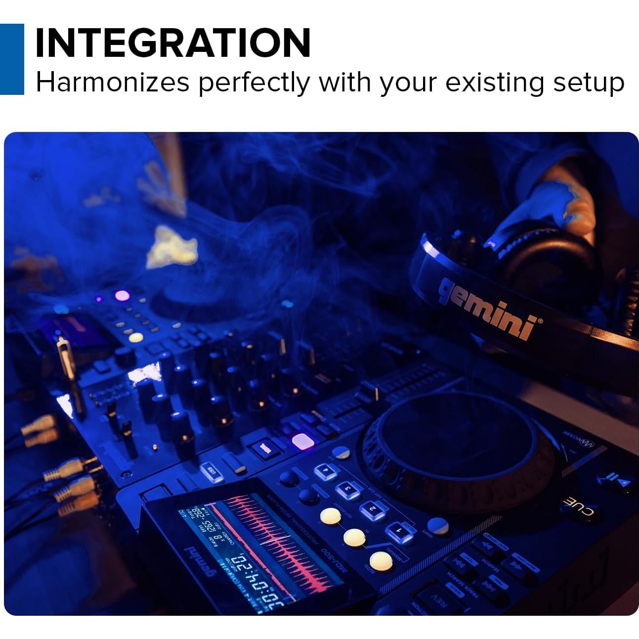 Reproductor de Medios DJ Gemini Sound MDJ-500 - Compacto y Versátil