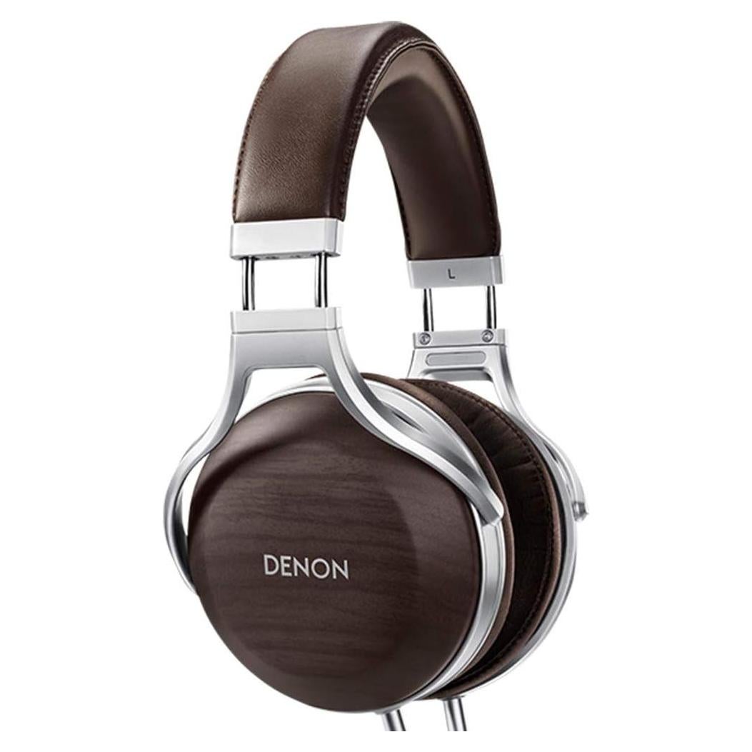 Auriculares Denon AH-D5200 HiFi sobre la oreja con madera