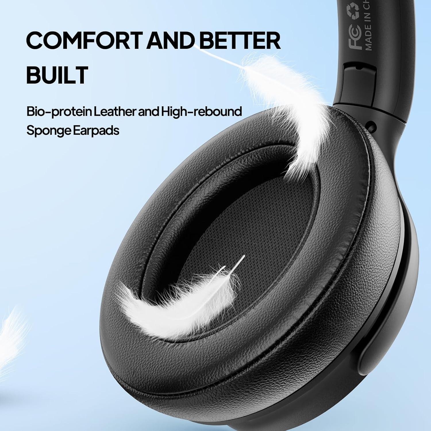 Auriculares con cable ADOOPE AD1000 Tipo C, sonido Hi-Fi, negro