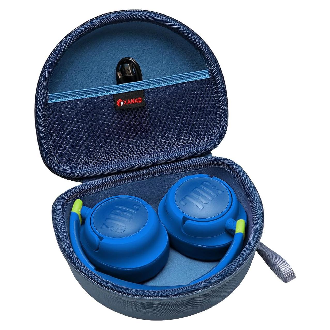 Funda Dura XANAD para Auriculares JBL Junior 470NC - Azul