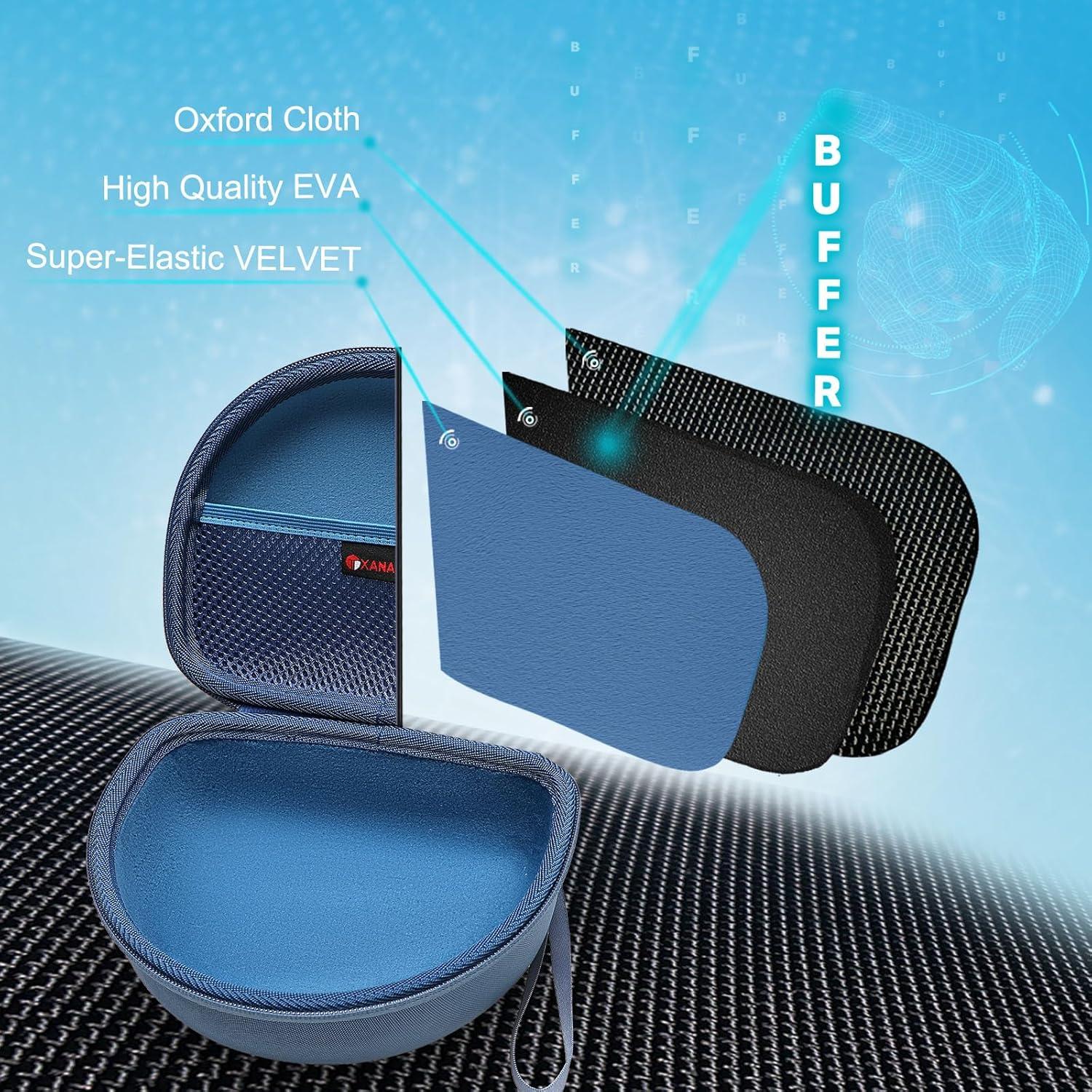 Funda Dura XANAD para Auriculares JBL Junior 470NC - Azul