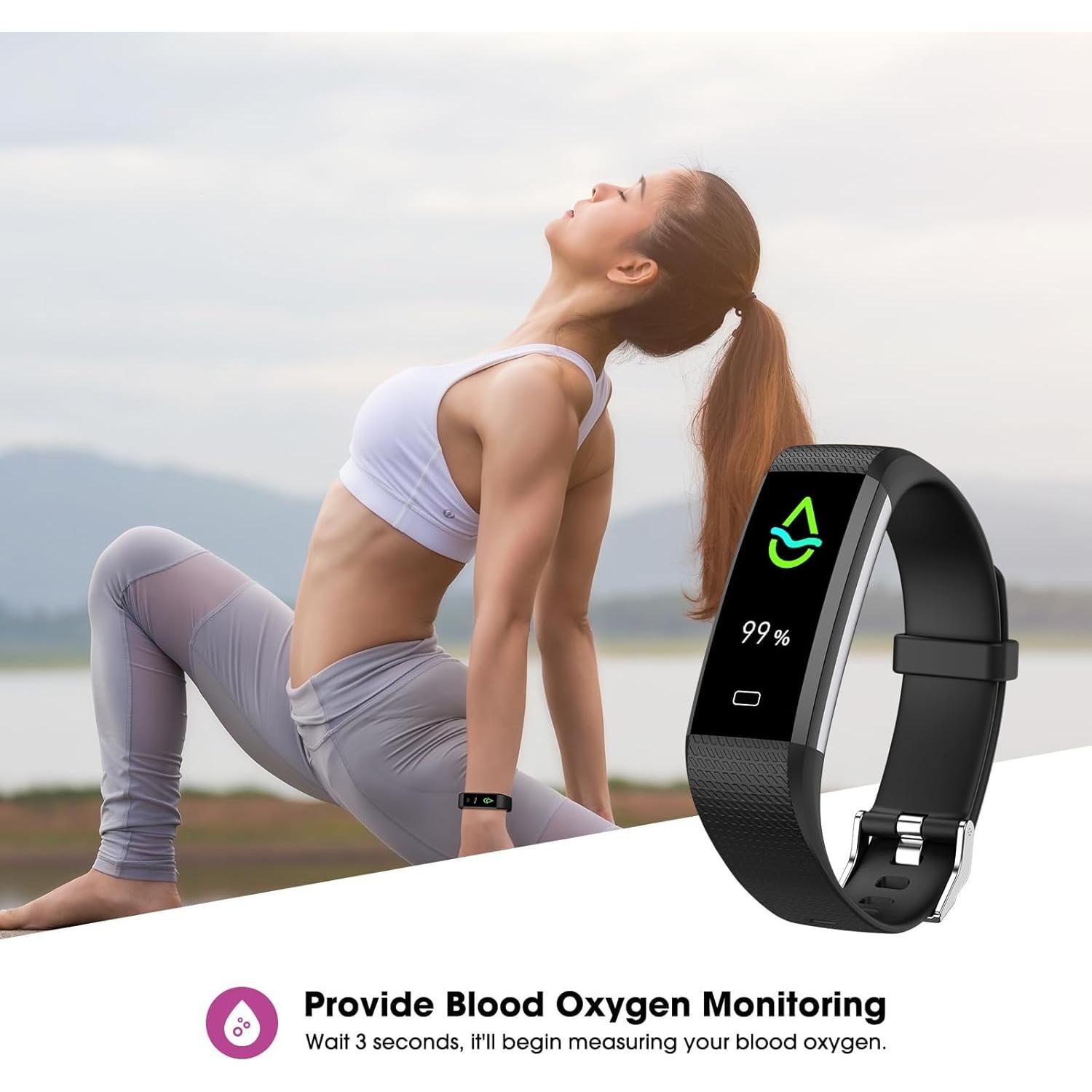 Reloj Inteligente EURANS Fitness con Monitor de Frecuencia Cardíaca