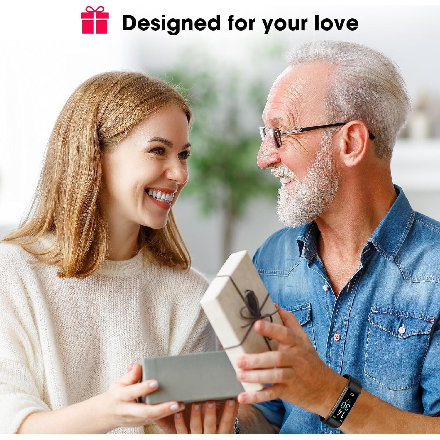 Reloj Inteligente EURANS Fitness con Monitor de Frecuencia Cardíaca