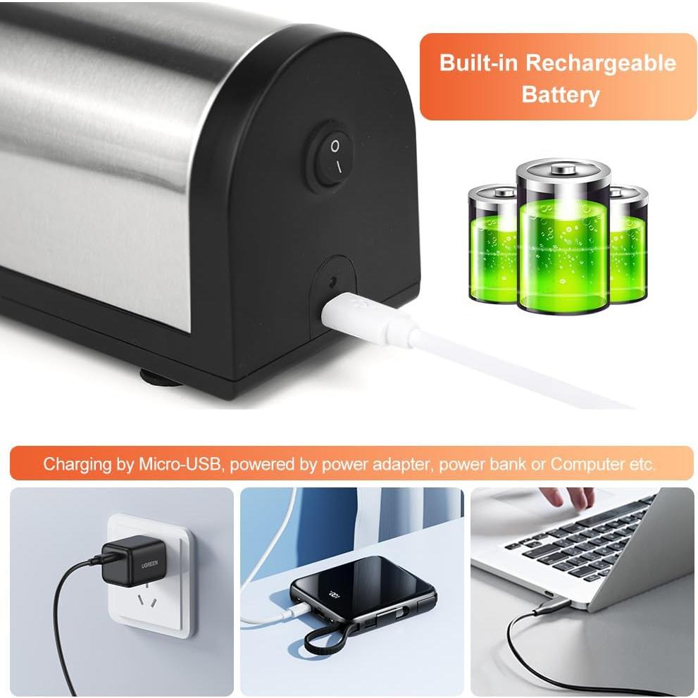 Afilador eléctrico CFGROW 4 etapas para cuchillos y tijeras