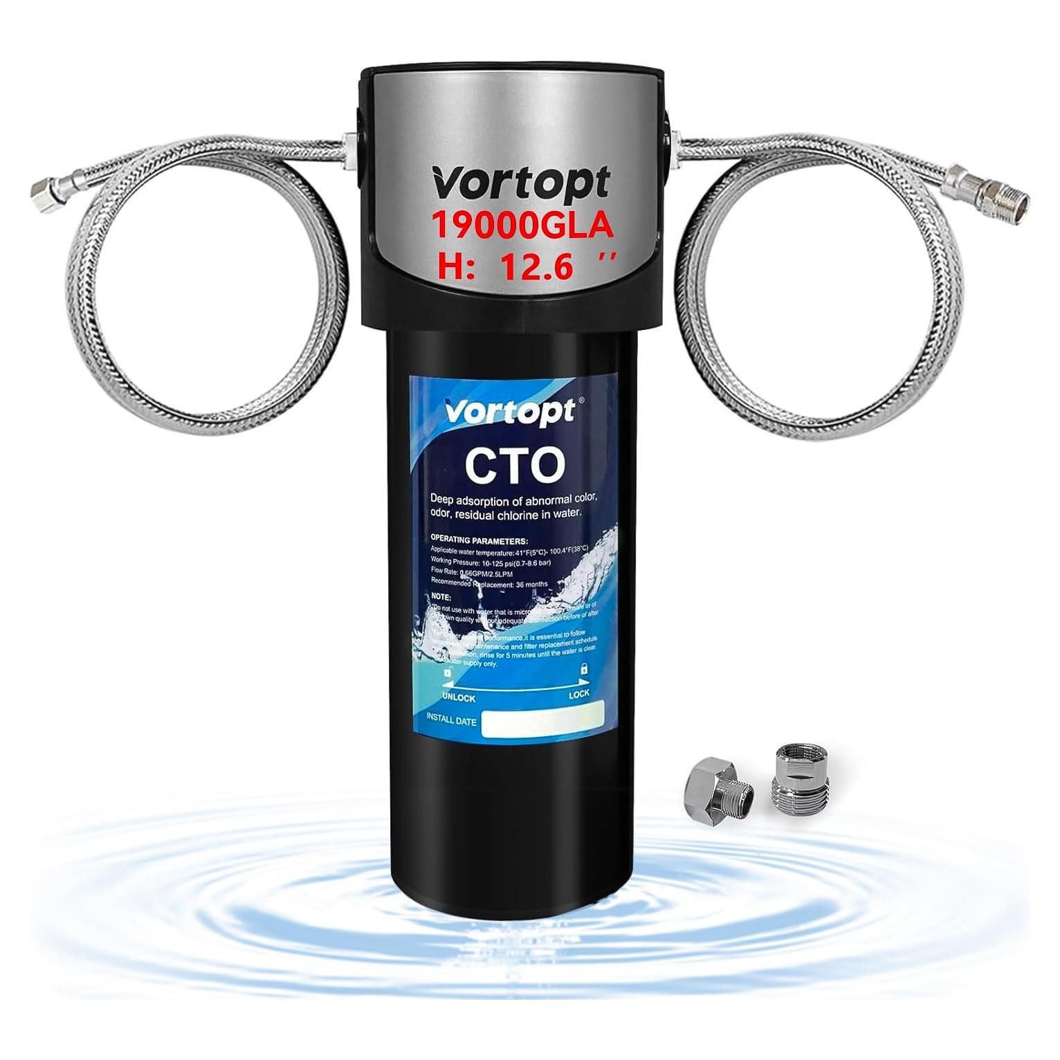 Filtro de Agua Bajo Fregadero Vortopt Q7 19000 Galones