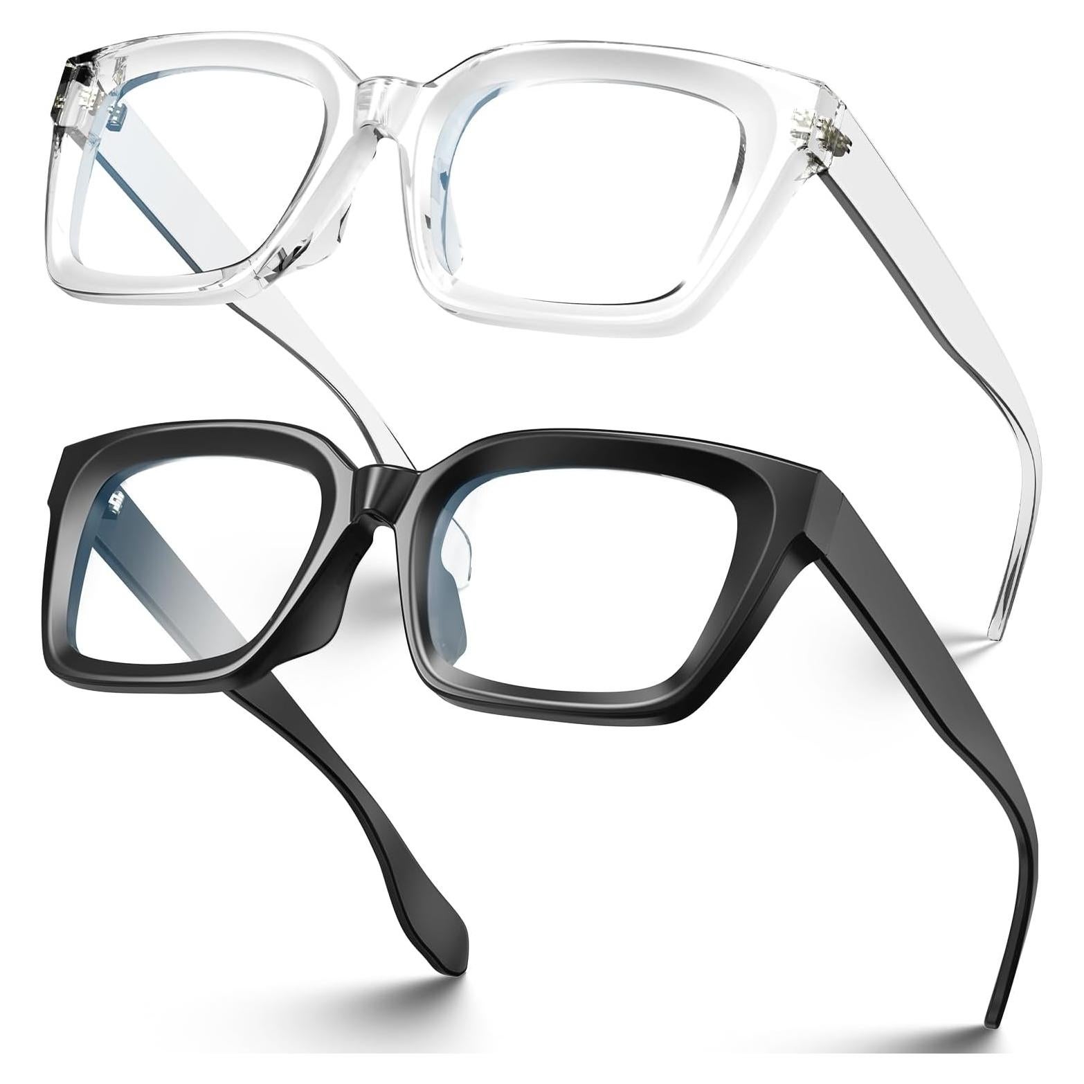 Gafas de bloqueo luz azul VISOONE anti-reflejo paquete 2