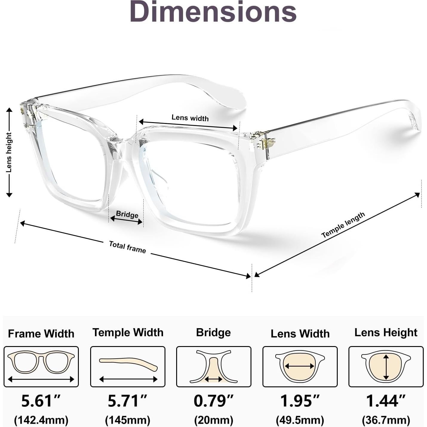 Gafas de bloqueo luz azul VISOONE anti-reflejo paquete 2