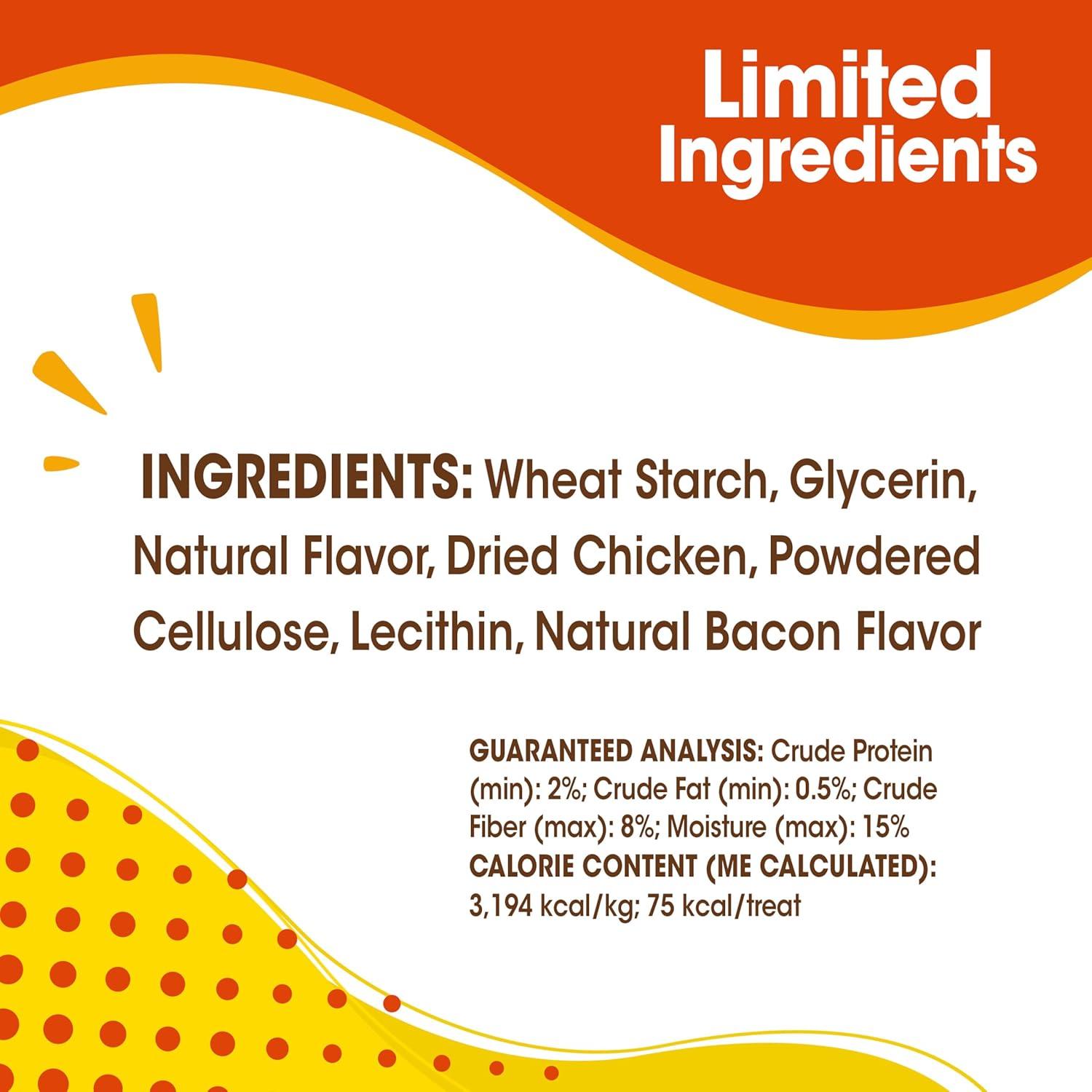 Golosinas Naturales para Perros Nylabone Pollo 187g - 8 Unidades