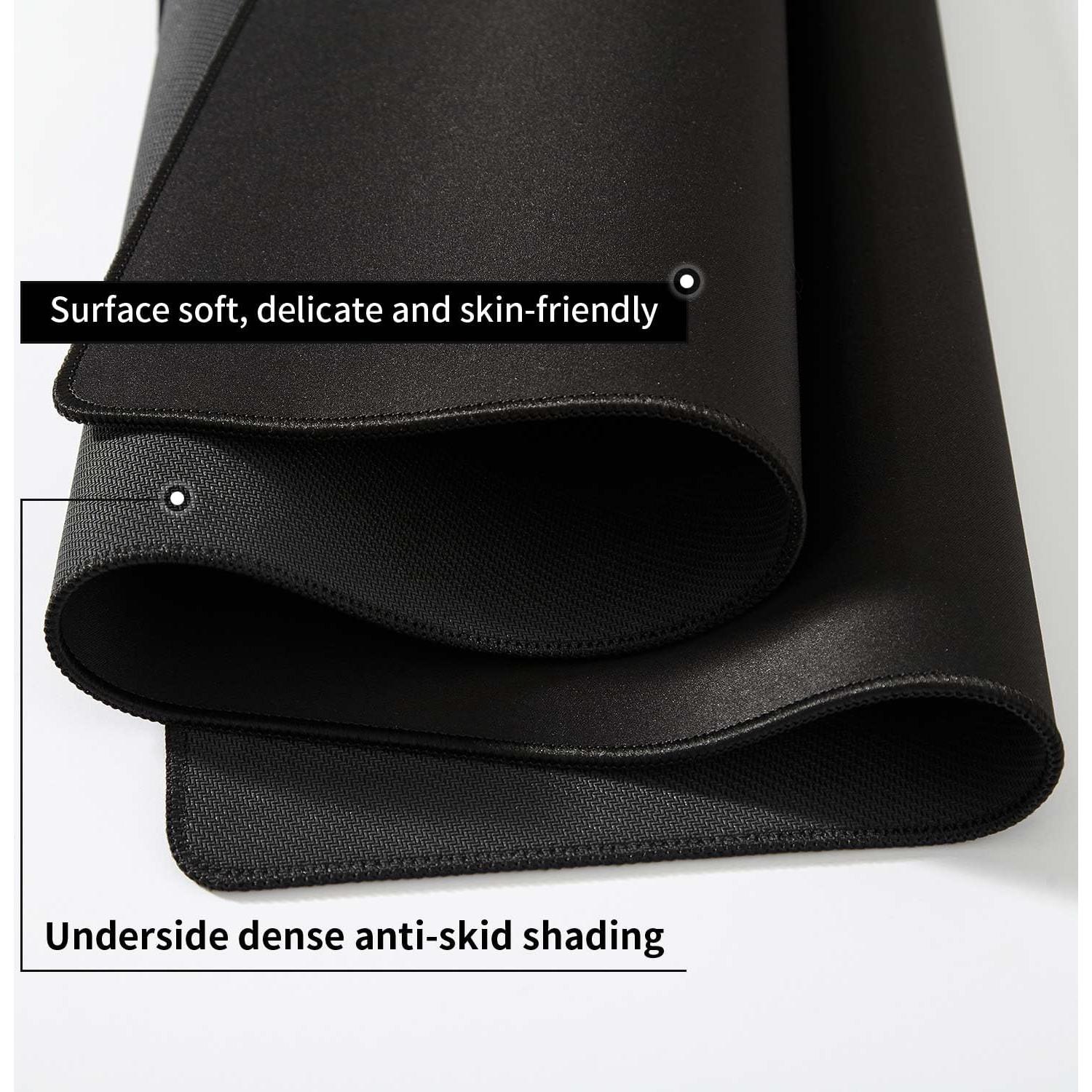 Alfombrilla de Juego XL DOBAOJIA Negra 70x30cm Antideslizante