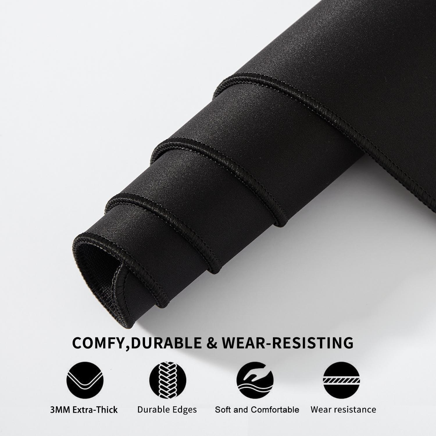 Alfombrilla de Juego XL DOBAOJIA Negra 70x30cm Antideslizante