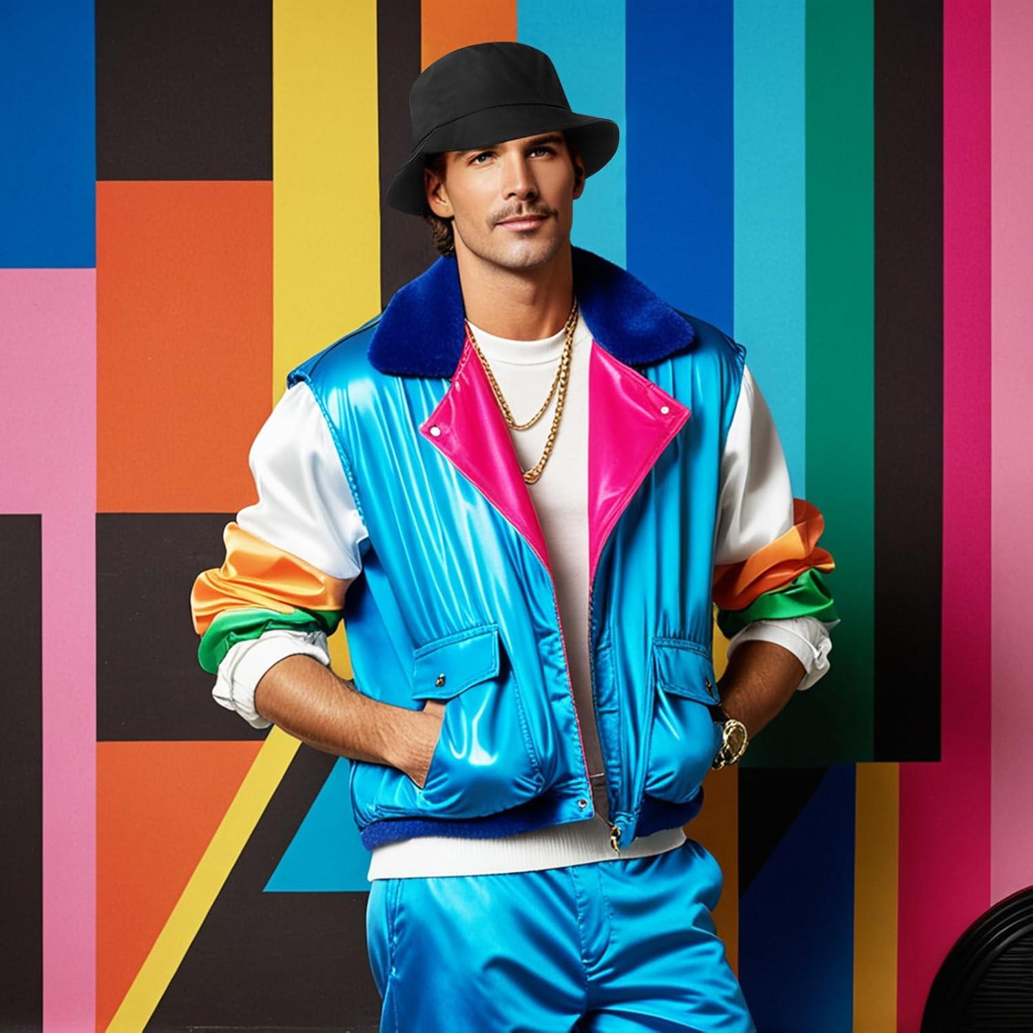 Sombrero de Cubo Impermeable DOCILA para Hombre Negro