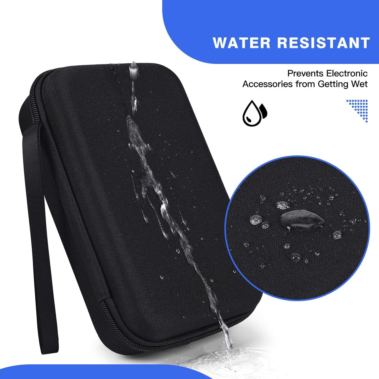 Funda Organizadora Dura CAAORDKSO para Electrónicos Negra