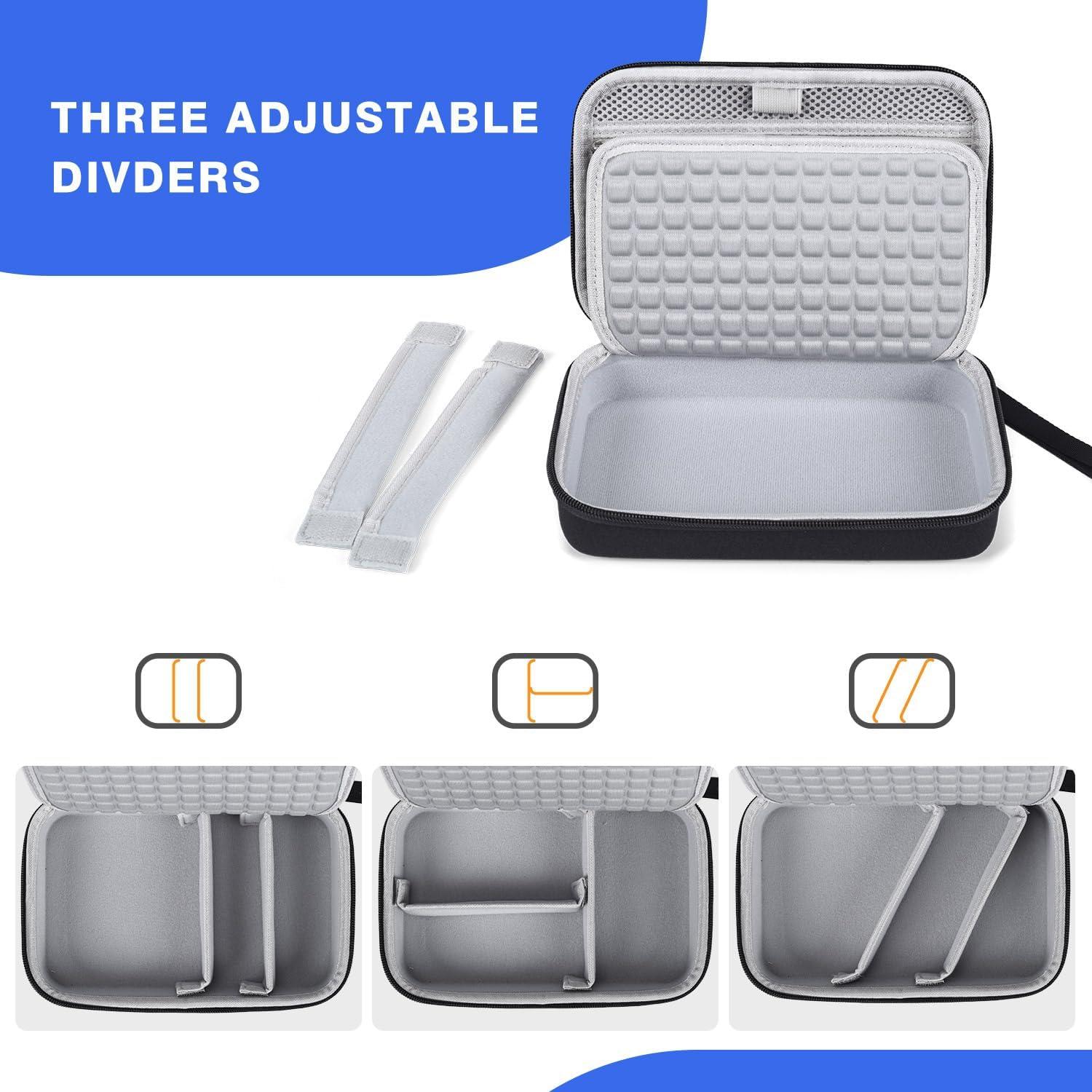 Funda Organizadora Dura CAAORDKSO para Electrónicos Negra