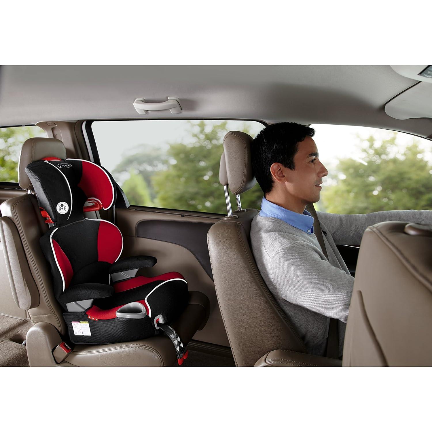 Asiento Elevador Graco Affix Atómico con Respaldo y Latch