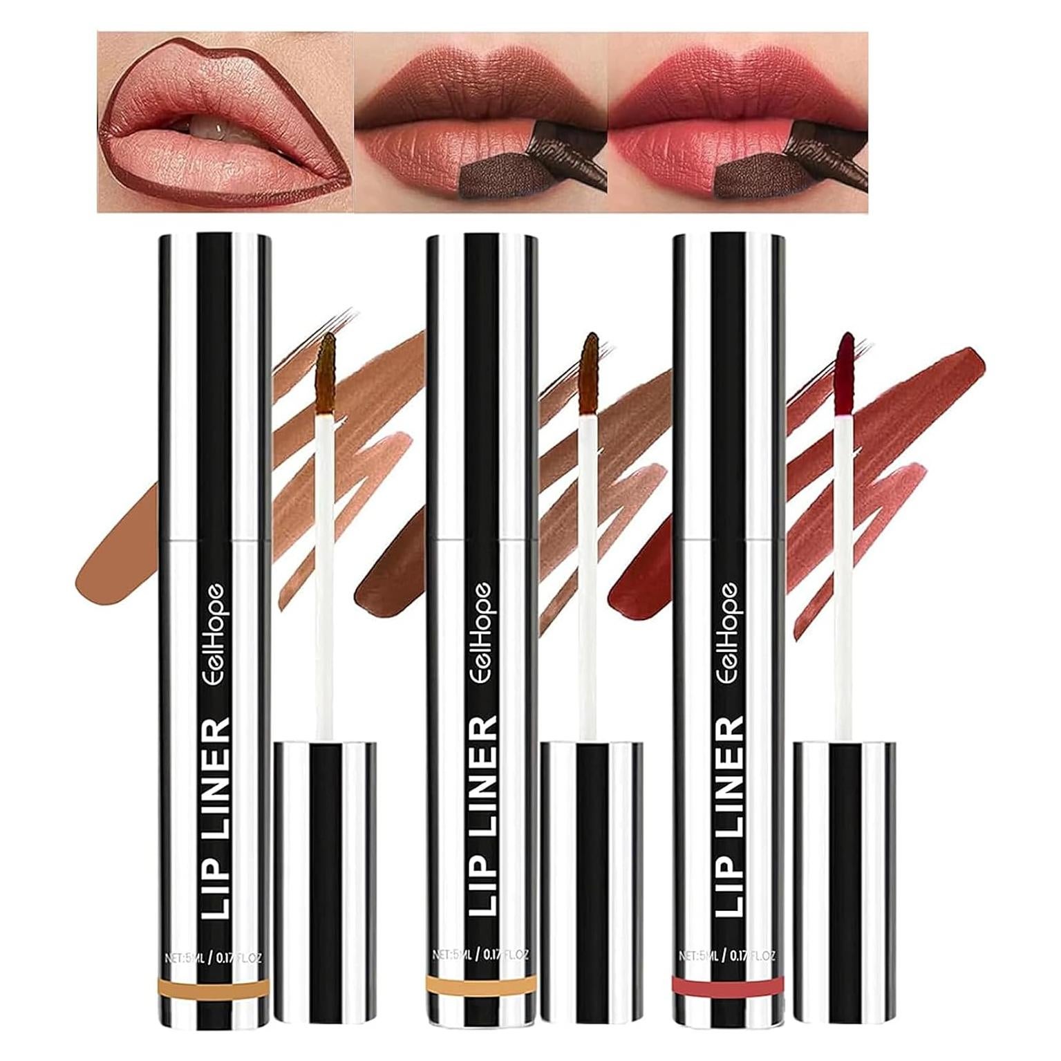 Tatuaje Labial Peel Off LuckNest - 3 Colores, Mate, Resistente al Agua