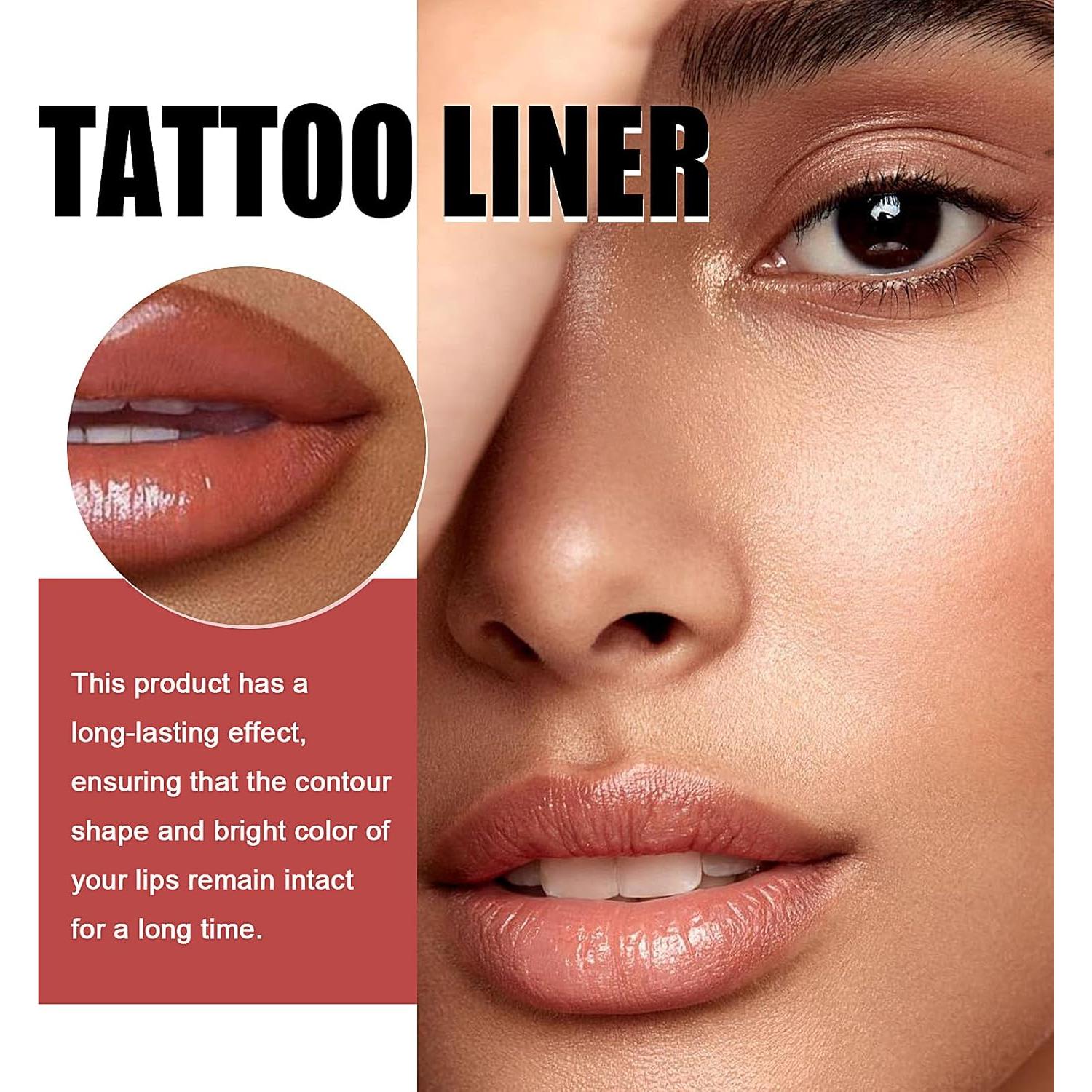 Tatuaje Labial Peel Off LuckNest - 3 Colores, Mate, Resistente al Agua