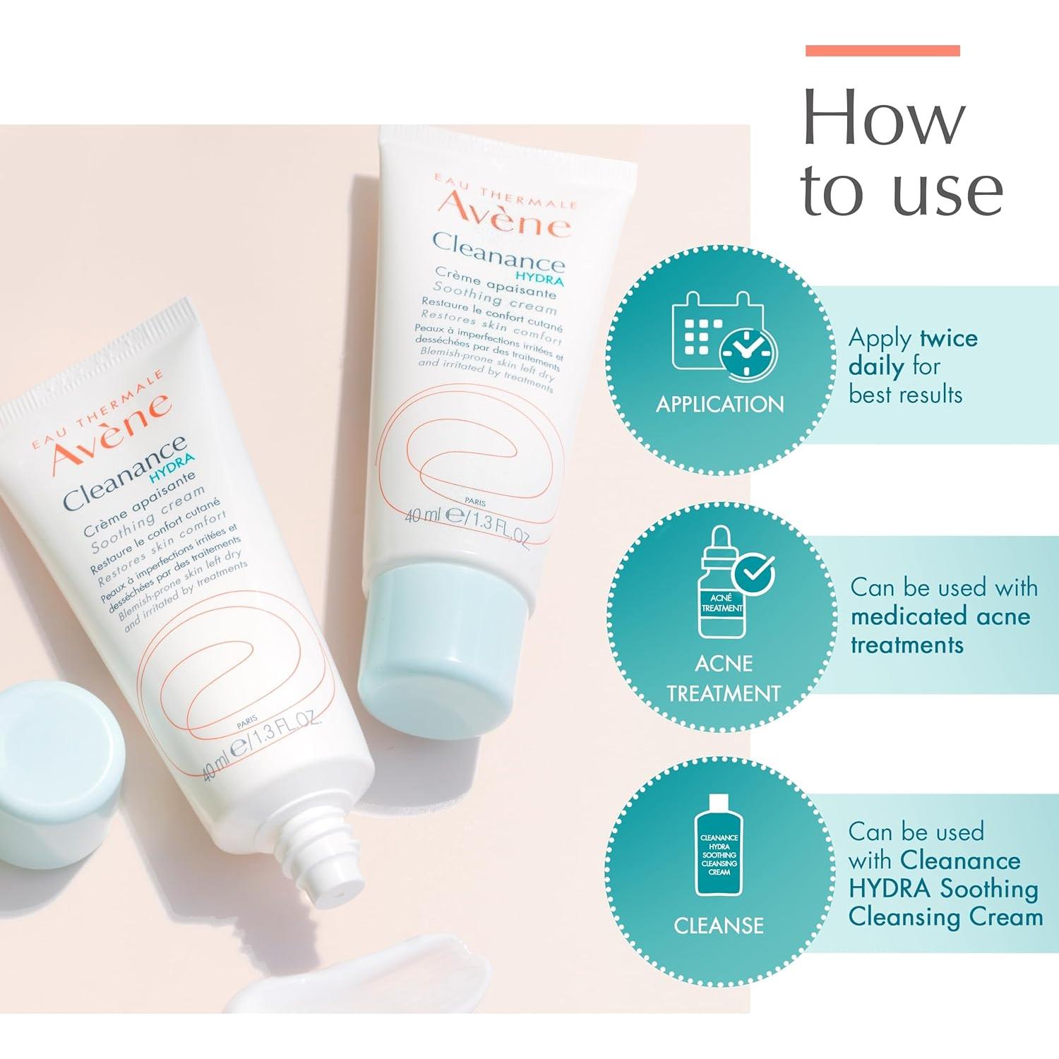 Crema Hidratante Calmante Avène Cleanance HYDRA 36.8 g