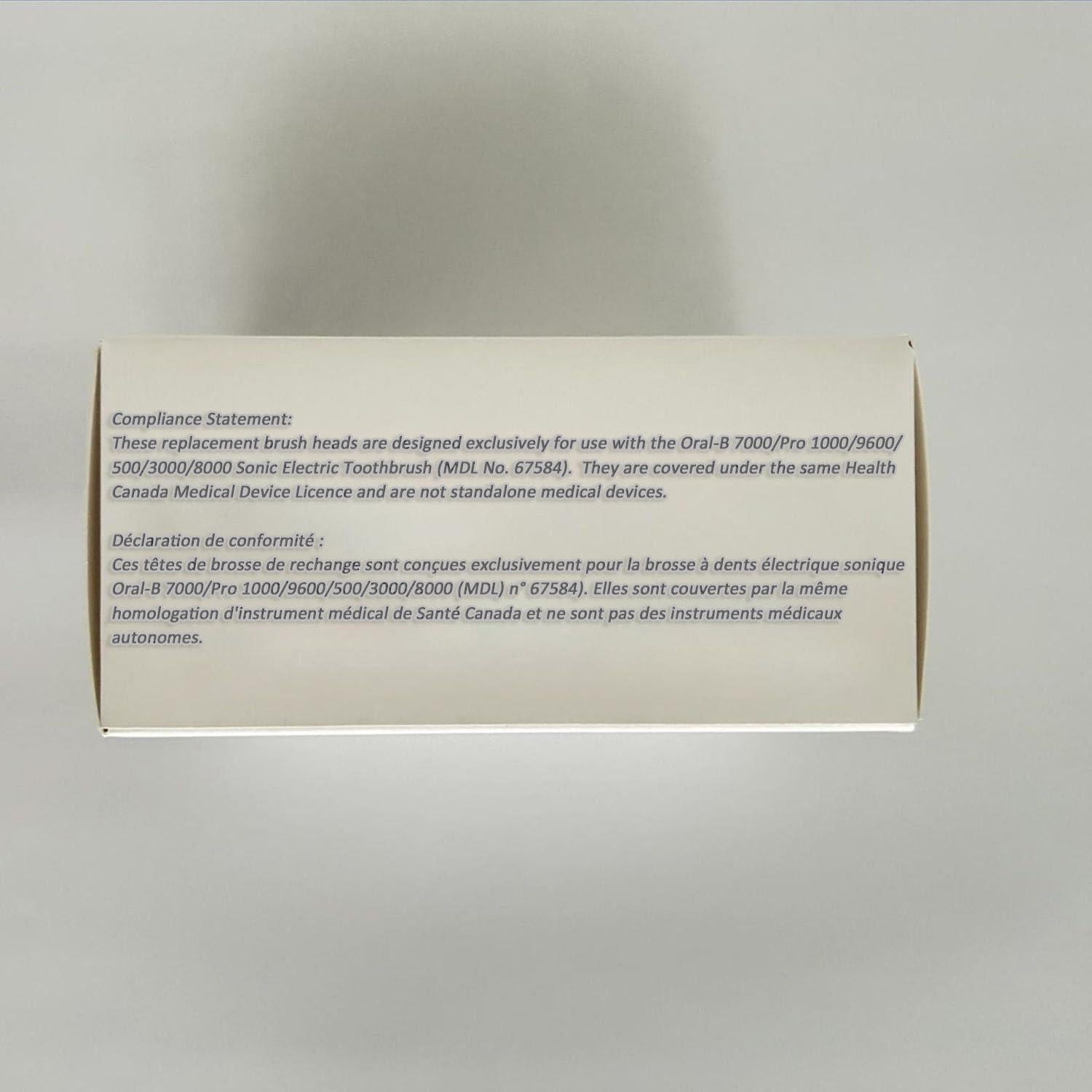 Cabezas de cepillo de dientes Oral-B Braun EB20-P, 8 unidades