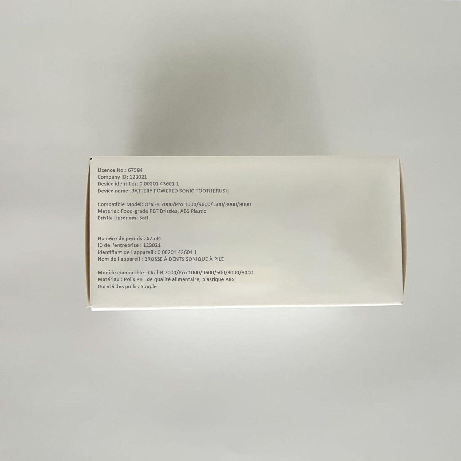 Cabezas de cepillo de dientes Oral-B Braun EB20-P, 8 unidades