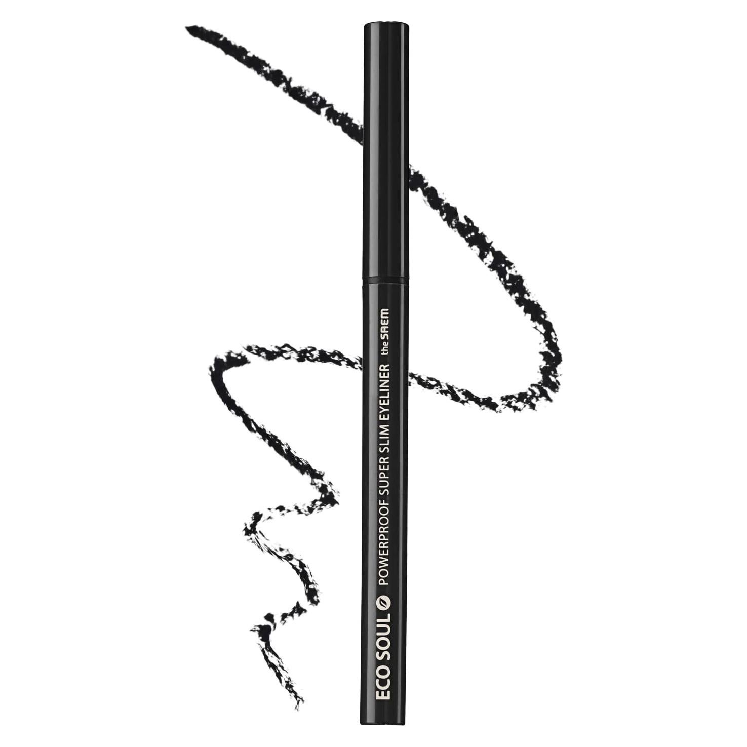 Lápiz de Gel Eyeliner The SAEM Eco Soul 2mm Negro Noche
