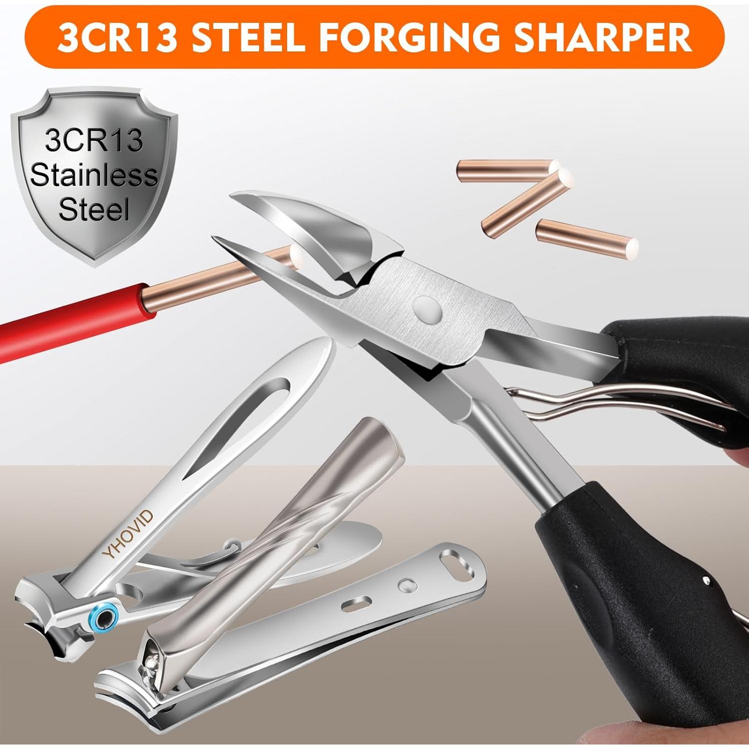 Cortauñas Profesional YHOVID para Pies Gruesos y Encarnados