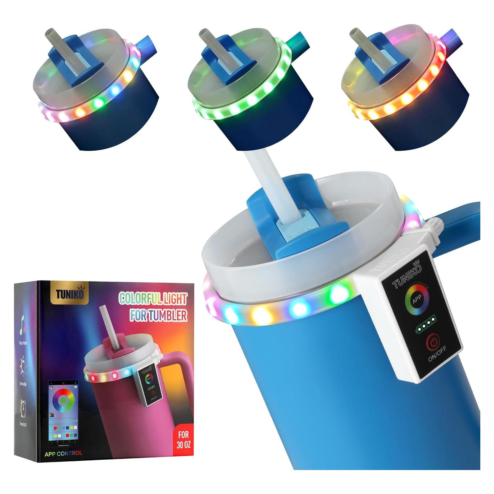 Luces Decorativas Inteligentes para Taza Stanley Quencher 20oz/30oz