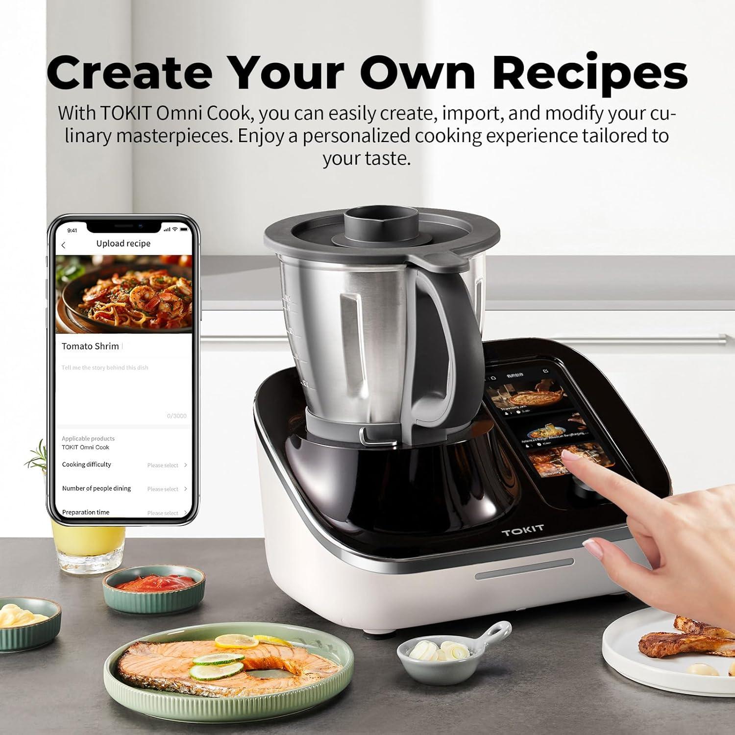 Robot de Cocina TOKIT Omni Cook C2 21 Funciones 2.2L
