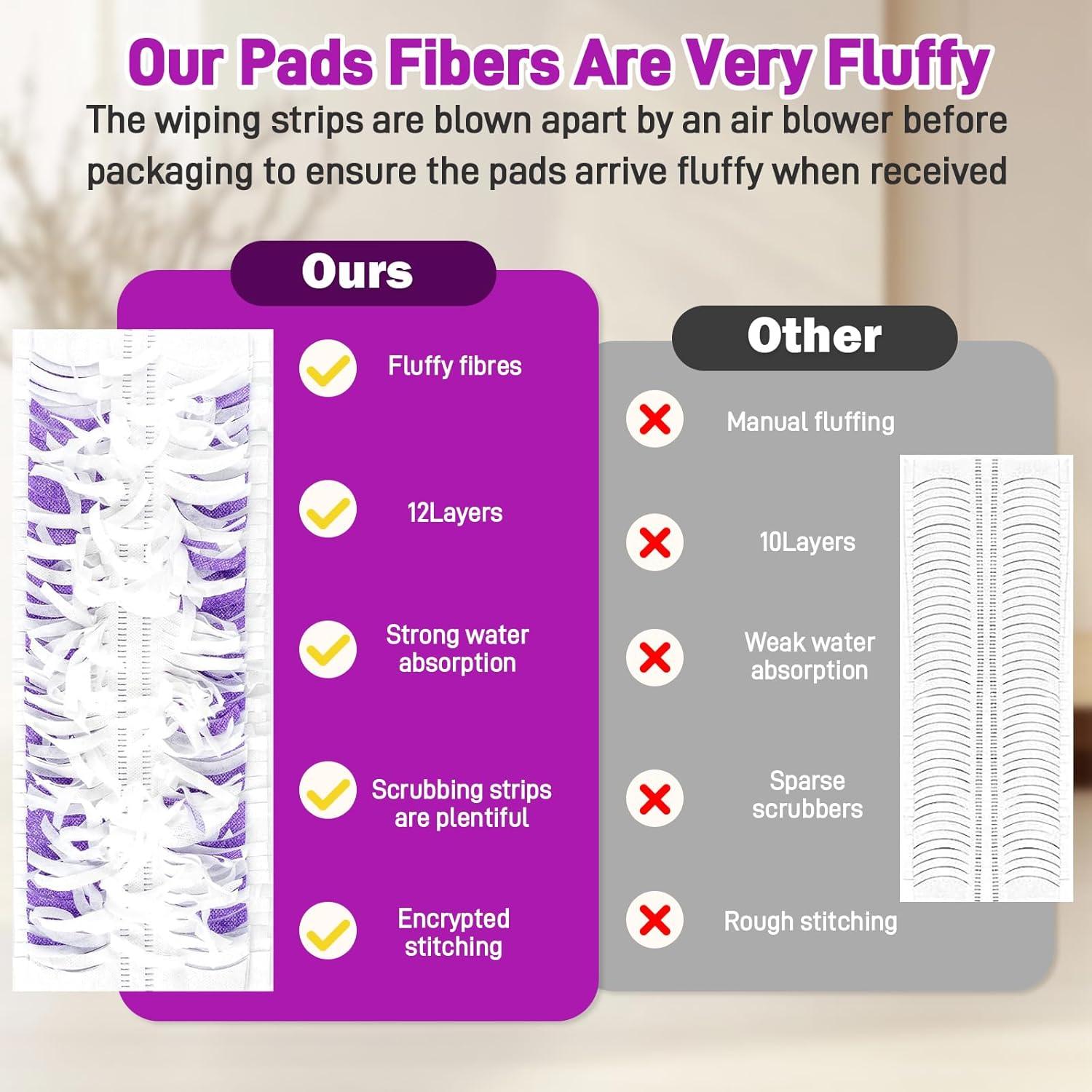 20 Almohadillas Desechables para Trapeador Eléctrico PoTiCota