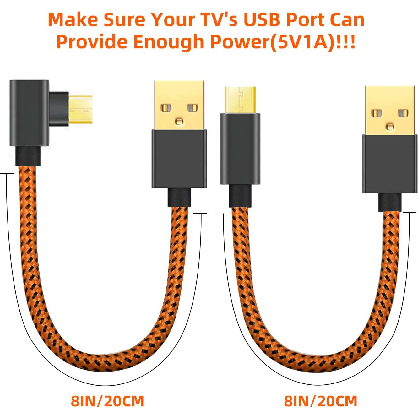 Adaptador de Corriente USB para Fire Stick Beyork 20cm