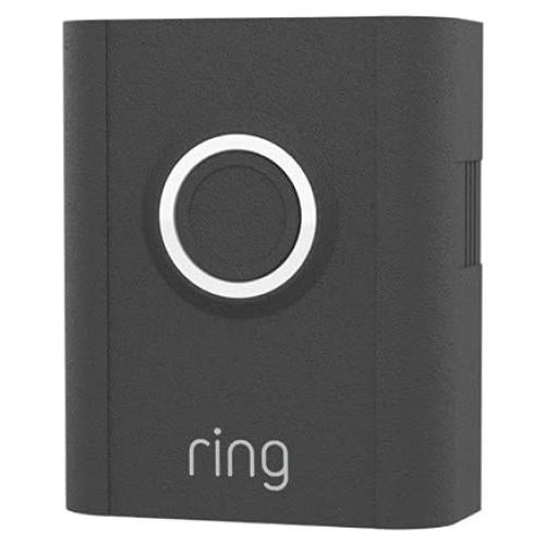Ring Interchangeable Faceplate for Doorbells - Video Doorbell 3, Video Doorbell 3 Plus, Video Doorbell 4, Battery Doorbell Plus, Battery Doorbell Pro - Galaxy Black
