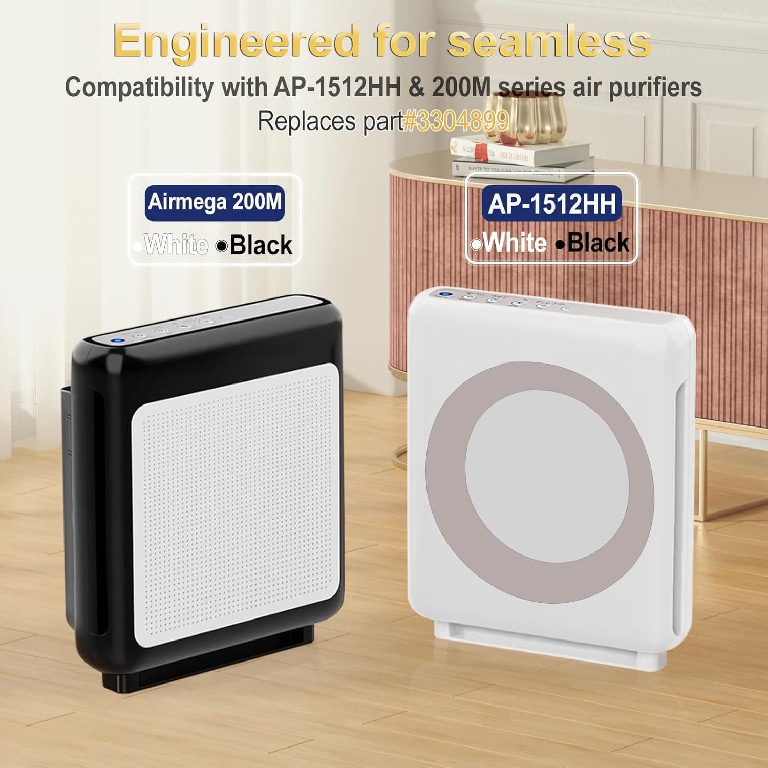 Filtro de Reemplazo HEPA H13 y 3 Pre-Filtros Coway AP-1512HH