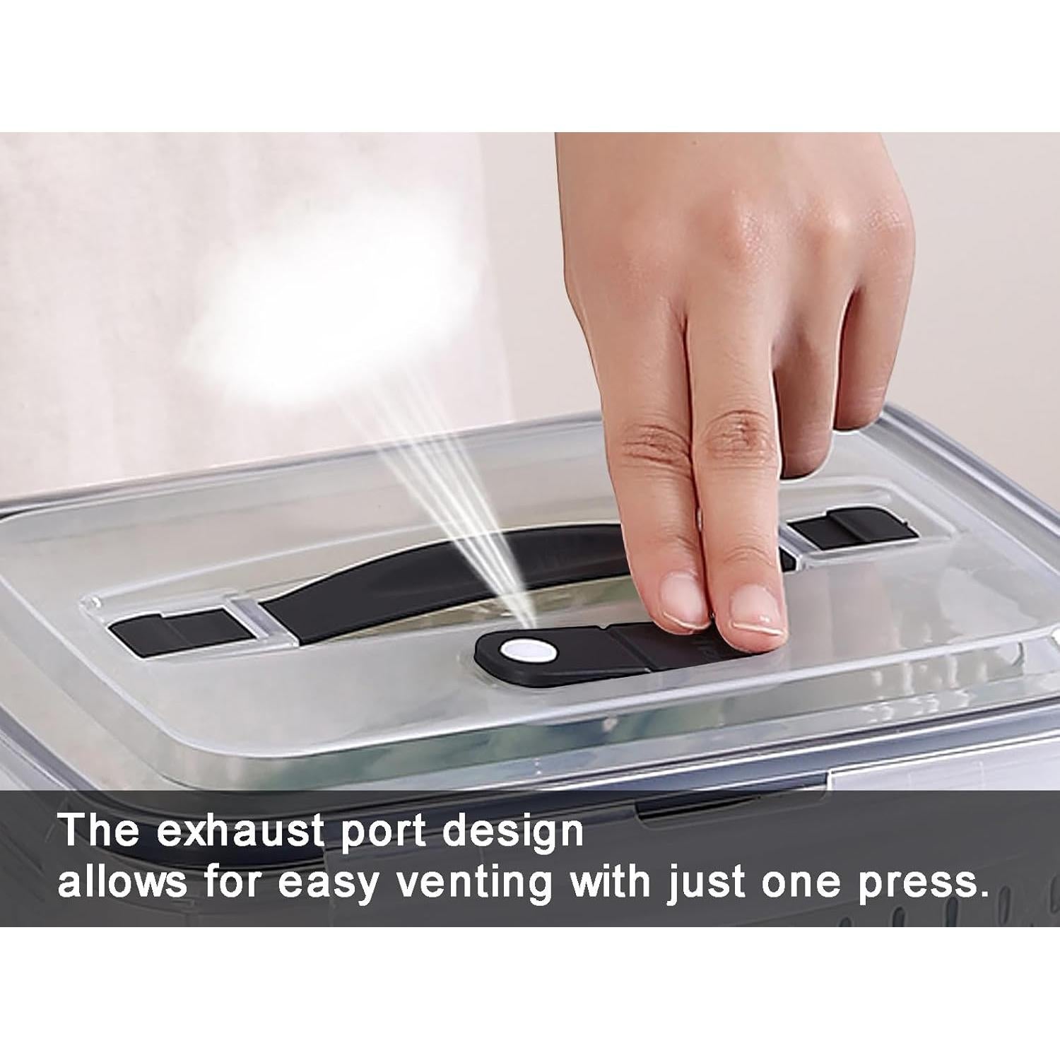 Contenedores de Almacenamiento Hermético Ronanemon 3 Paquete 0.8L-3.15L