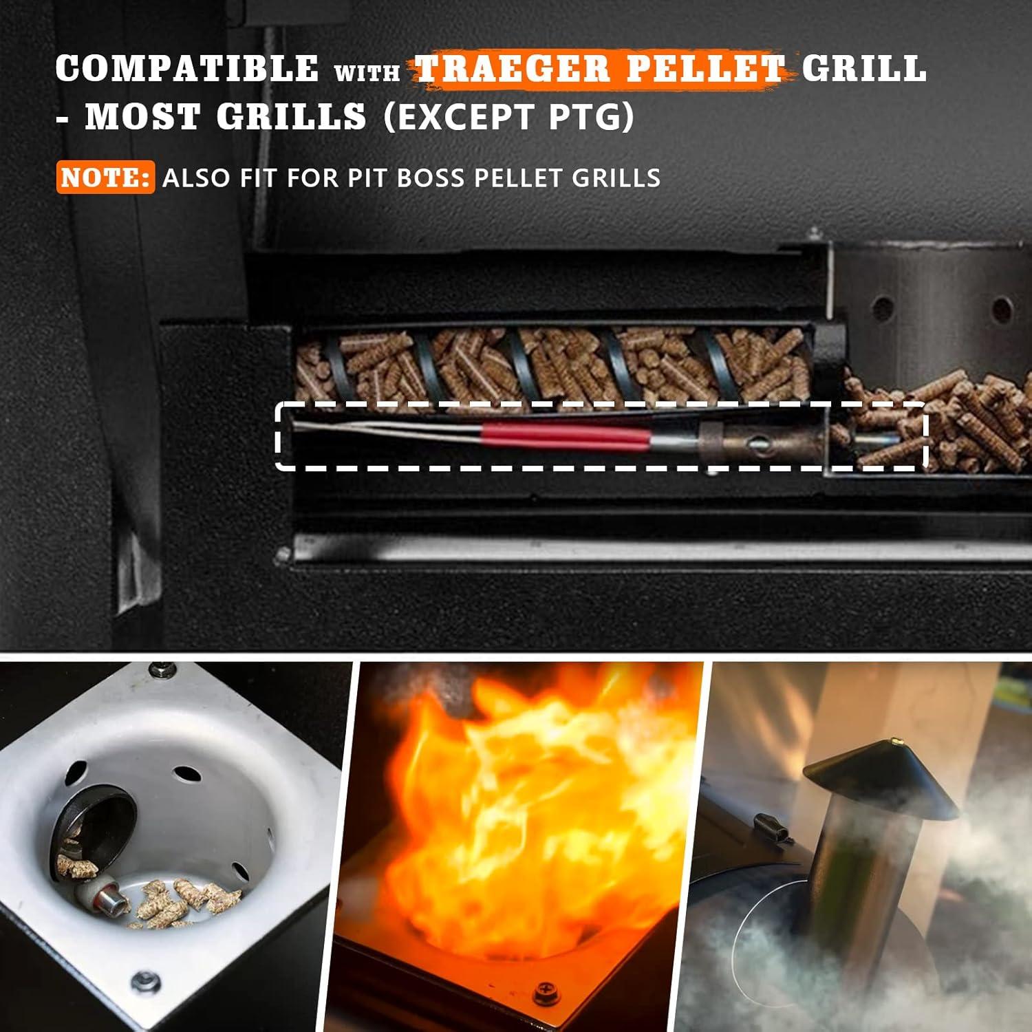 Kit Reemplazo Encendedor Hot Rod YAOAWE para Traeger 200W