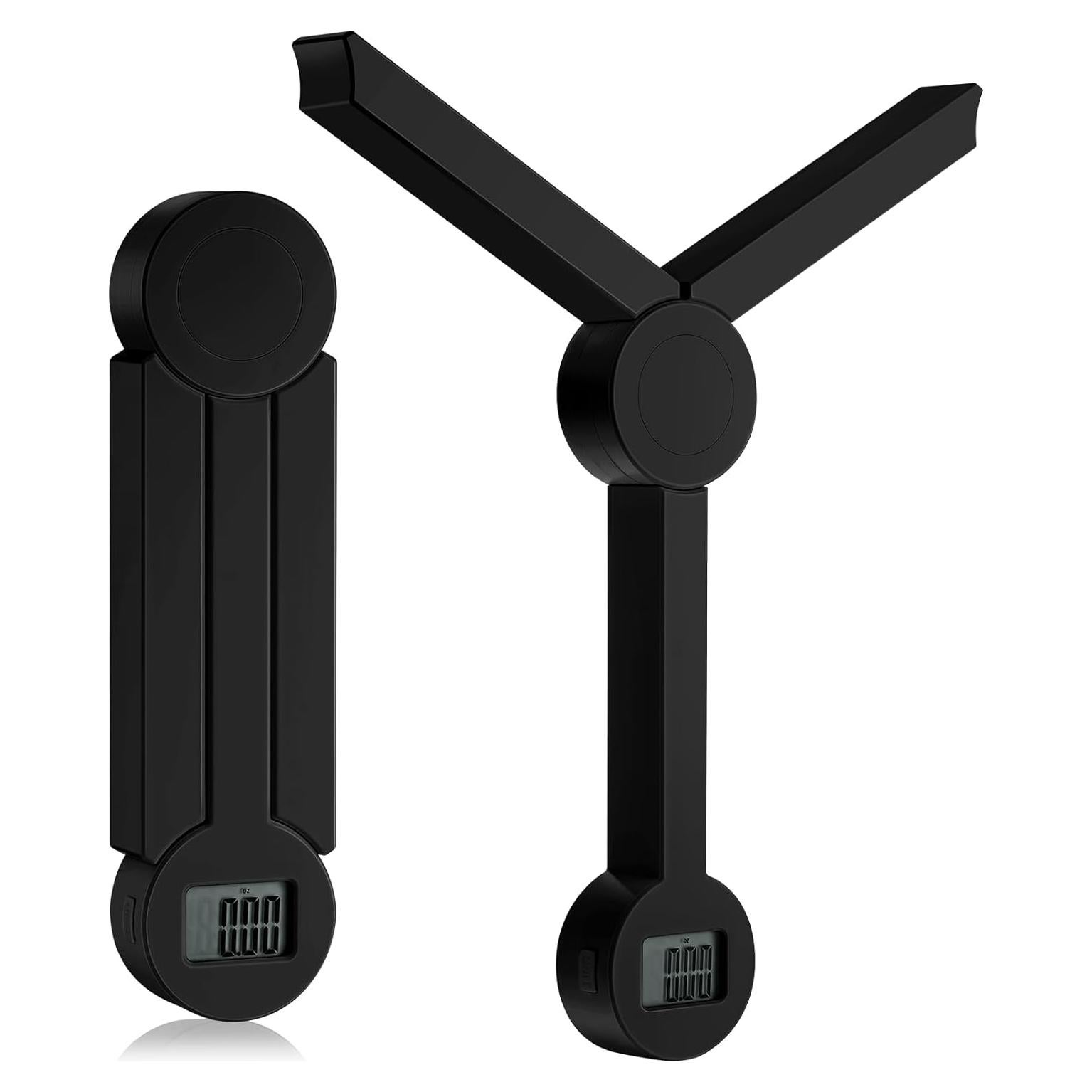 Báscula de Cocina Digital Plegable Beewin 120g LCD Negra