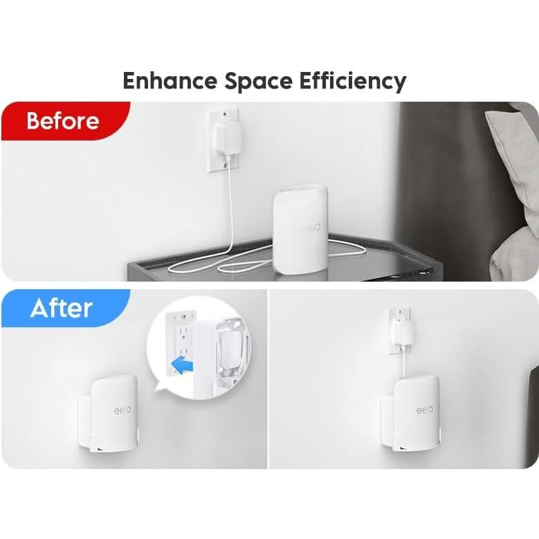 Soporte de Montaje en Pared eero Pro 7 XLTTYWL Blanco