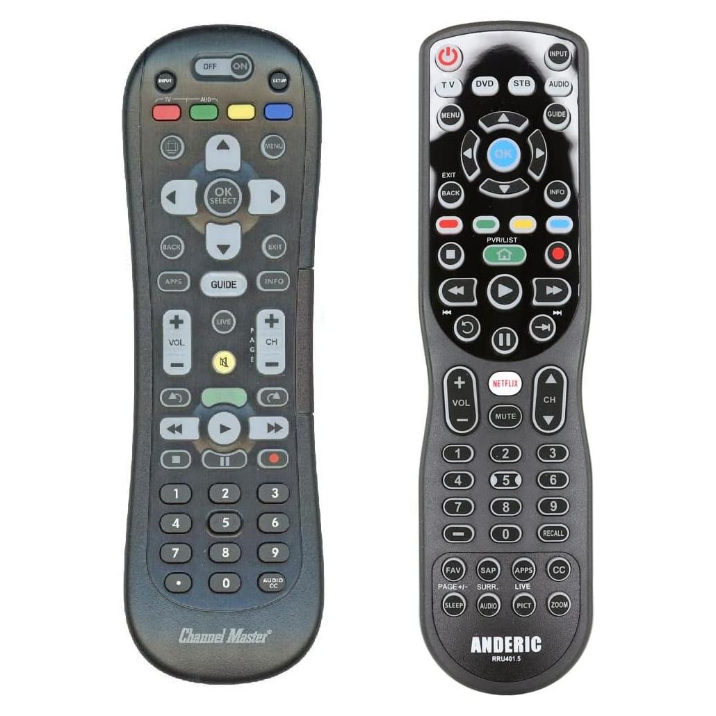 Control Remoto Universal Anderic RRU401.5 para Channel Master