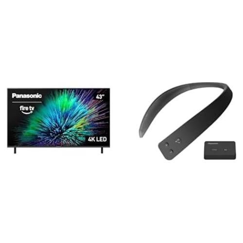 Televisor Inteligente 43" 4K UHD Panasonic Fire TV + Altavoz Inalámbrico
