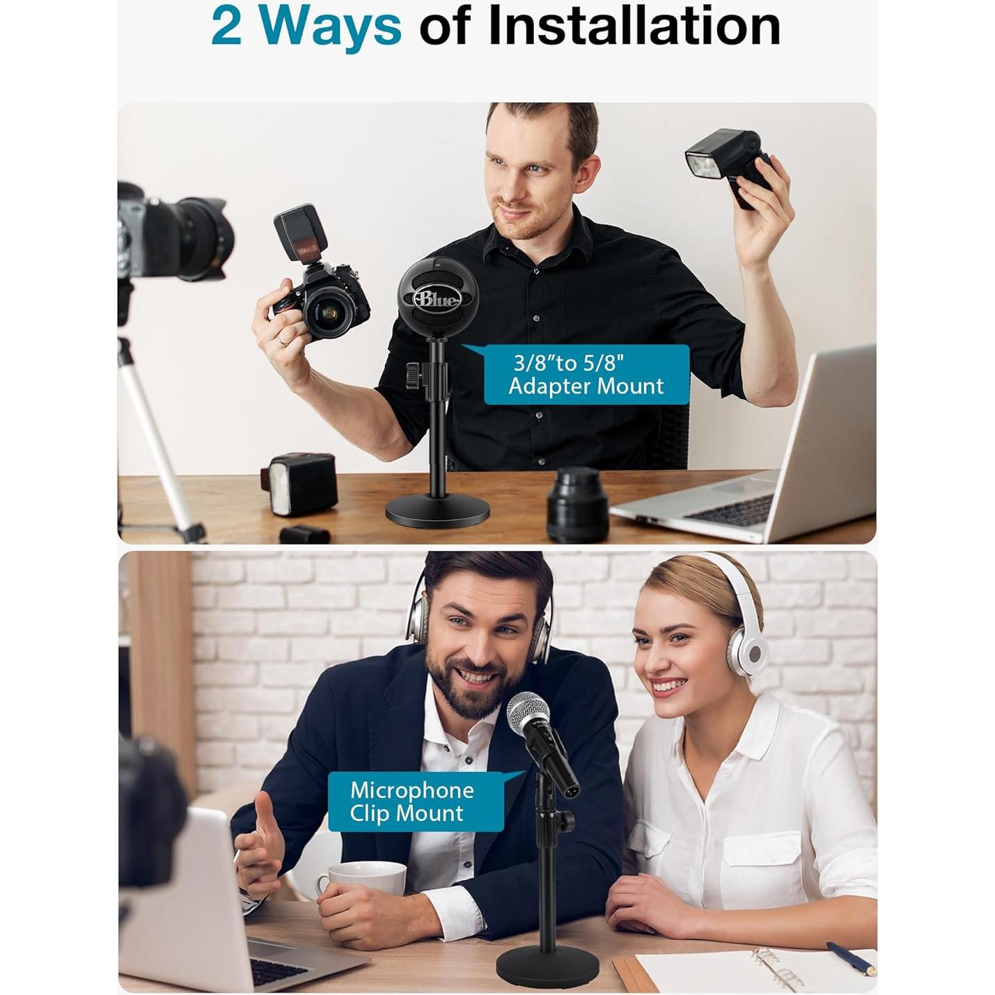 Soporte de Micrófono de Escritorio InnoGear Ajustable 0.84 kg