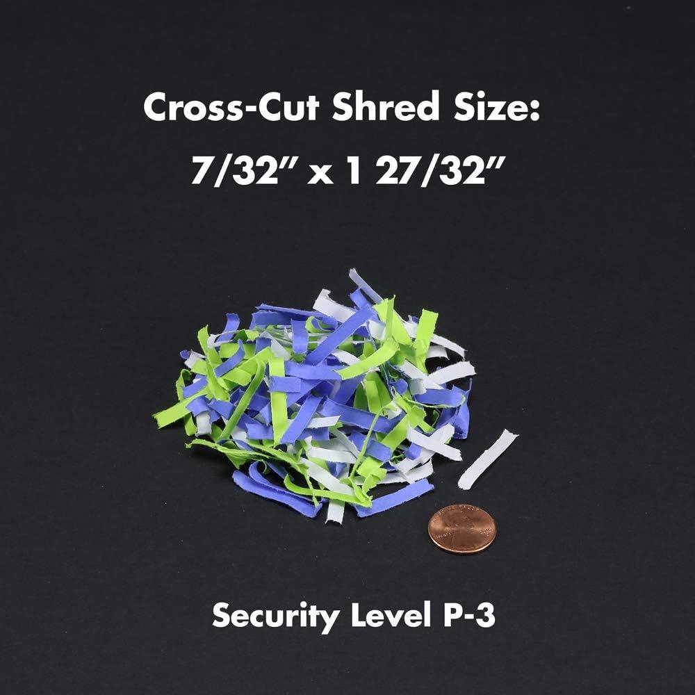 Aurora AS890C Trituradora de Papel Corte Cruzado 8 Hojas