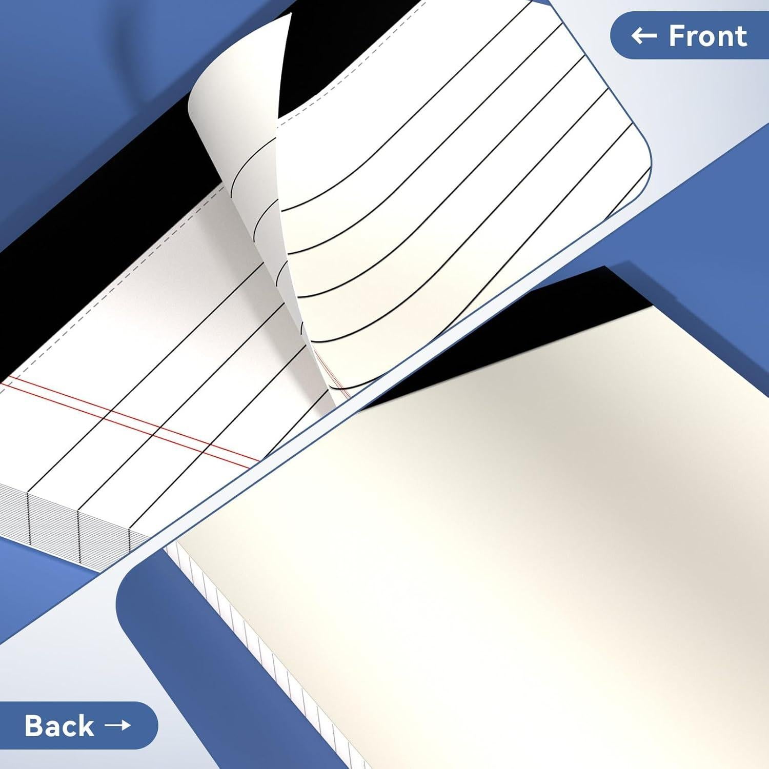 Bloc de Notas Nichela 5x8 cm 4 Paquetes 30 Hojas Doble Cara