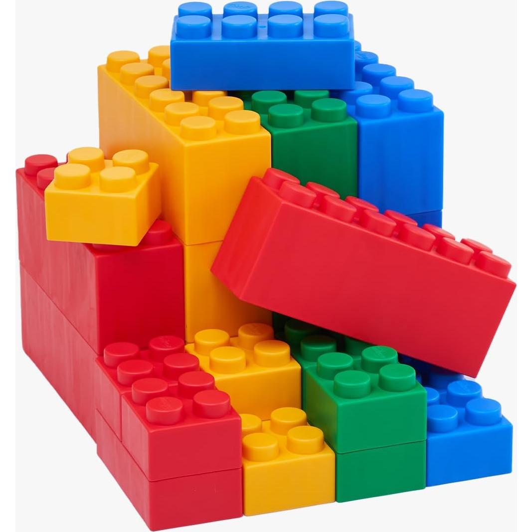 Set de Bloques de Construcción Suaves UNiPLAY 24 Piezas 3 Meses+