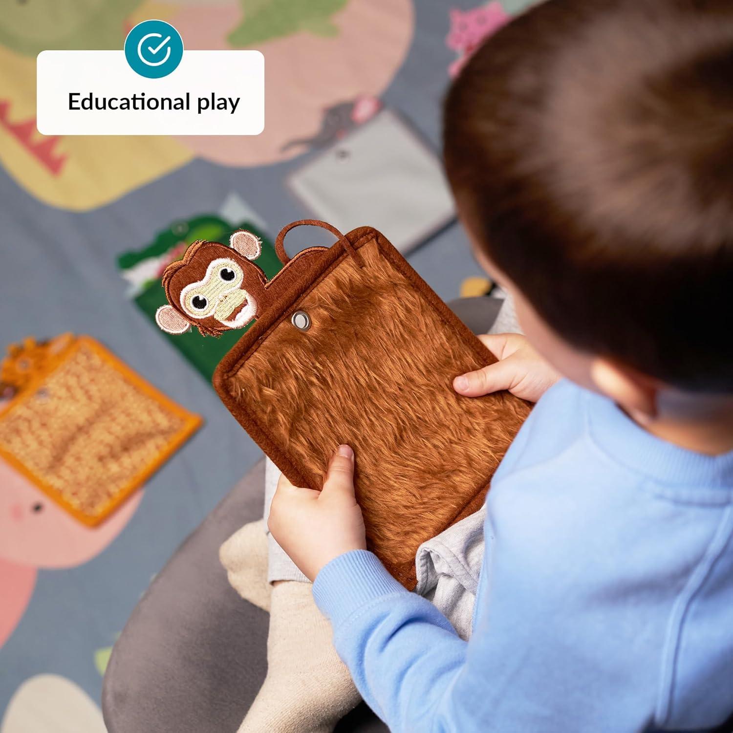 Mats Sensoriales Odoxia para Niños - Paquete de 12 Texturas