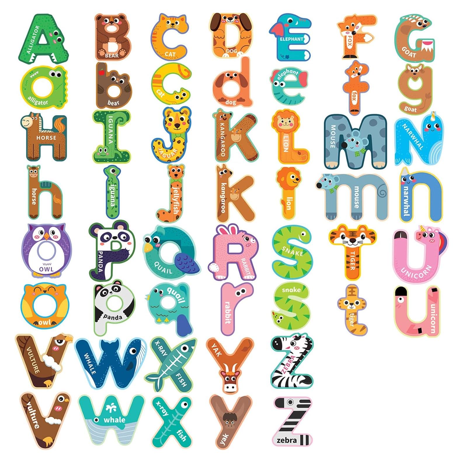 Letras Magnéticas para Niños IFIYOOY 52 Piezas ABC