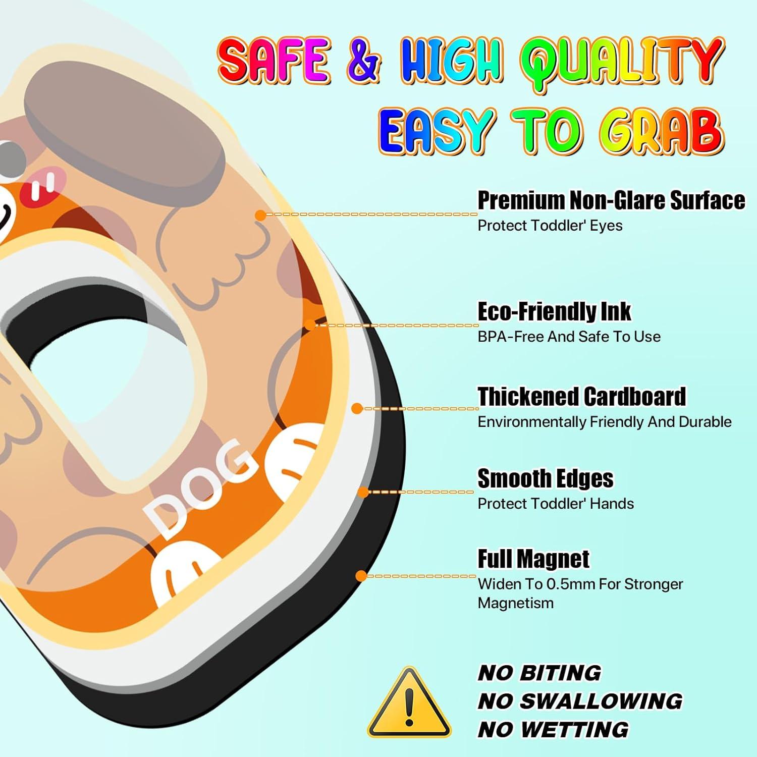 Letras Magnéticas para Niños IFIYOOY 52 Piezas ABC